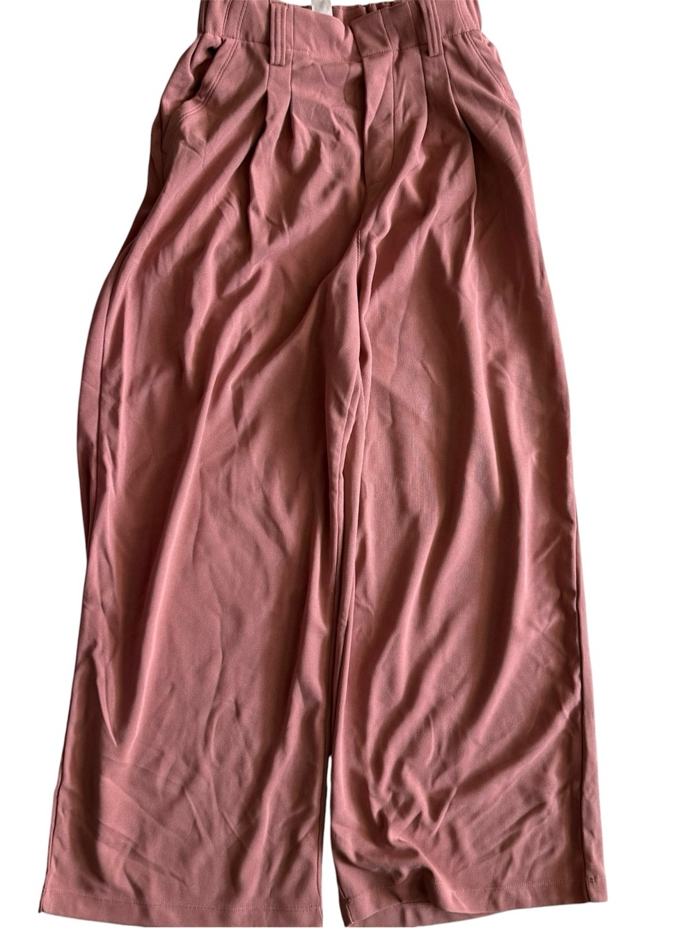 Halara Flex™ High Waisted Pocket Wide Leg Waffle Work Pants XS PETITE - Picture 6 of 12